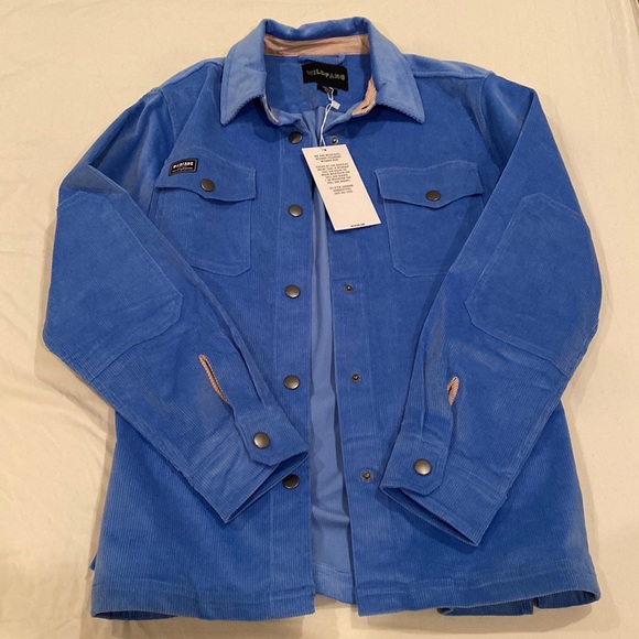 Wildfang Jackets & Blazers - Wildfang NWT women oversized jacket in blue, size S, brand new with tags